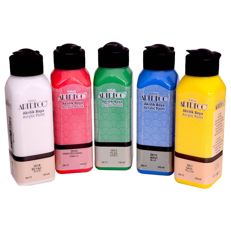 Artdeco 070R-3610 Akrilik Boya 140ml Mavİ - 2