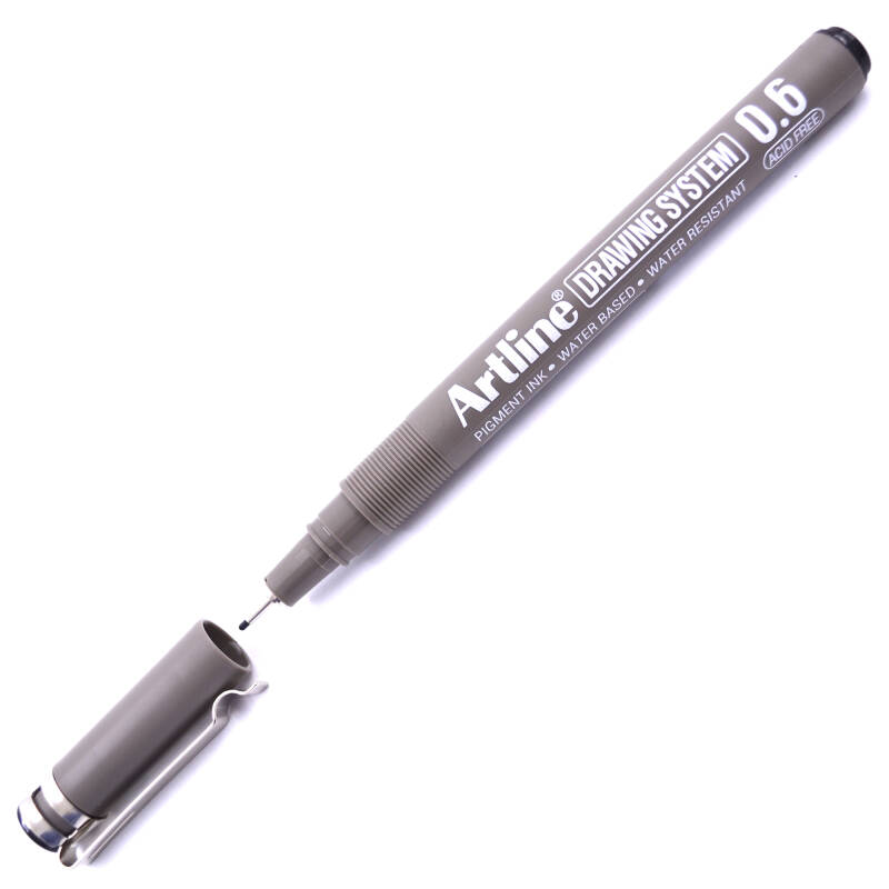 Artline 236 Çizim Kalemi 06mm Siyah - 3
