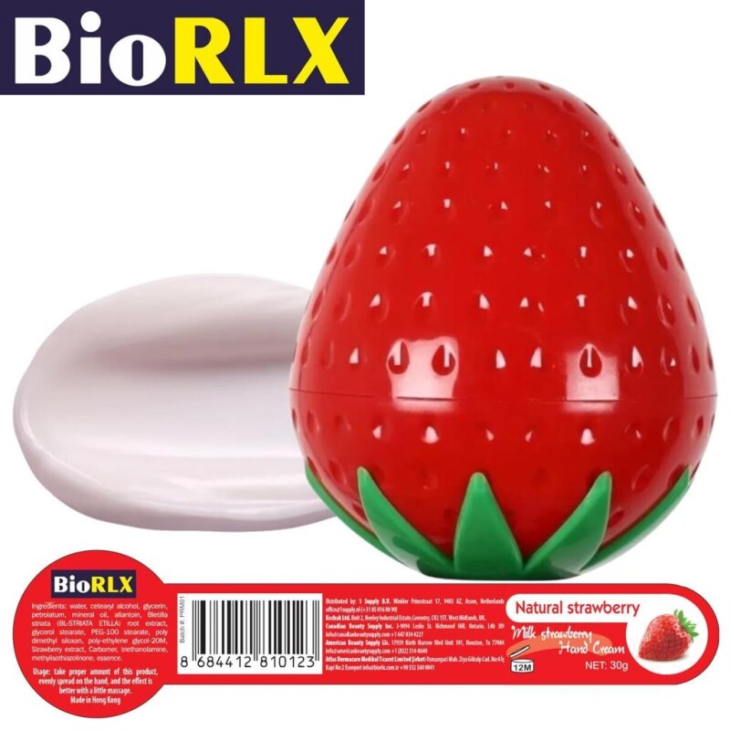 BioRLX Çilekli El Kremi Strawberry Hand Cream 30 gr - 5