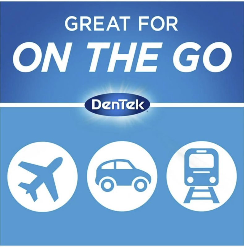 DenTek Comfort Temiz Diş İpi Seçenekleri + Seyahat Kılıfı 24lü - 2