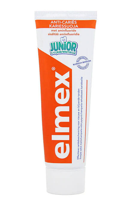 Elmex Junior Çocuk Diş Macunu 6-12 yaş 75ml - 1