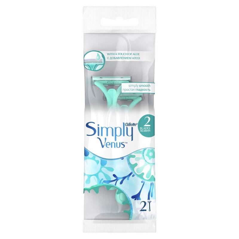 Gillette Simply Venüs 2 Kullan At 2 Li - 1