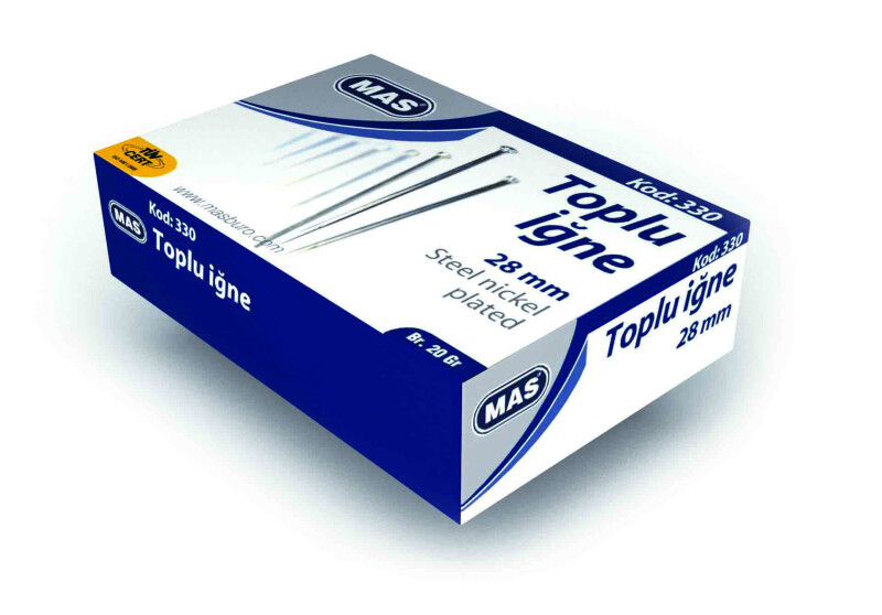Mas 330 Toplu İğne 28mm 20GR - 1