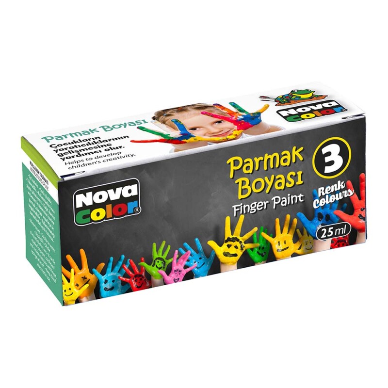 Nova Color Nc-137 Parmak Boyasi 3 Renk - 1