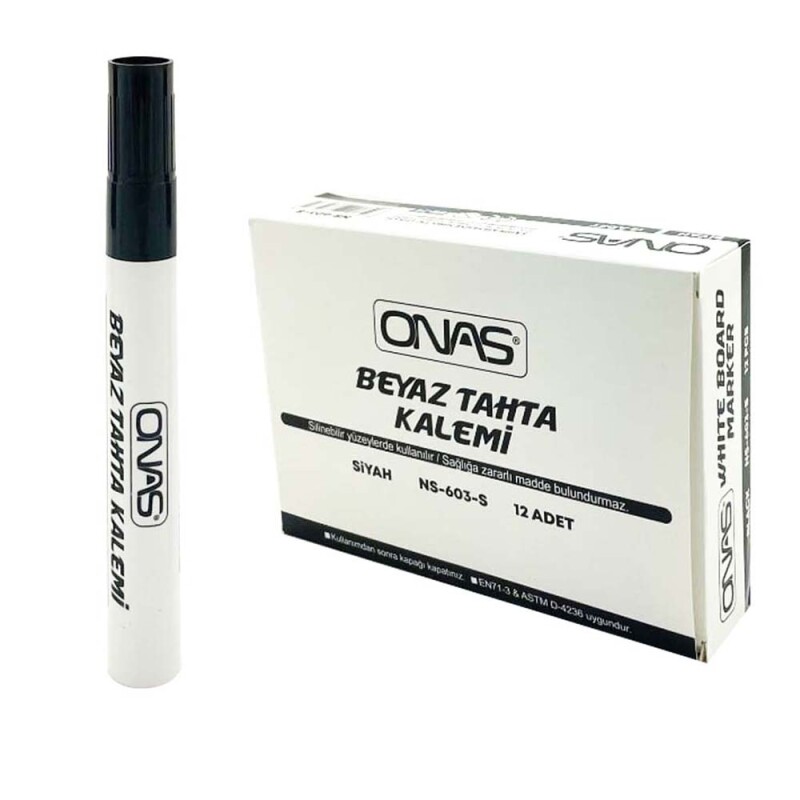 Onas Ns-603S Tahta Kalemi Siyah - 1
