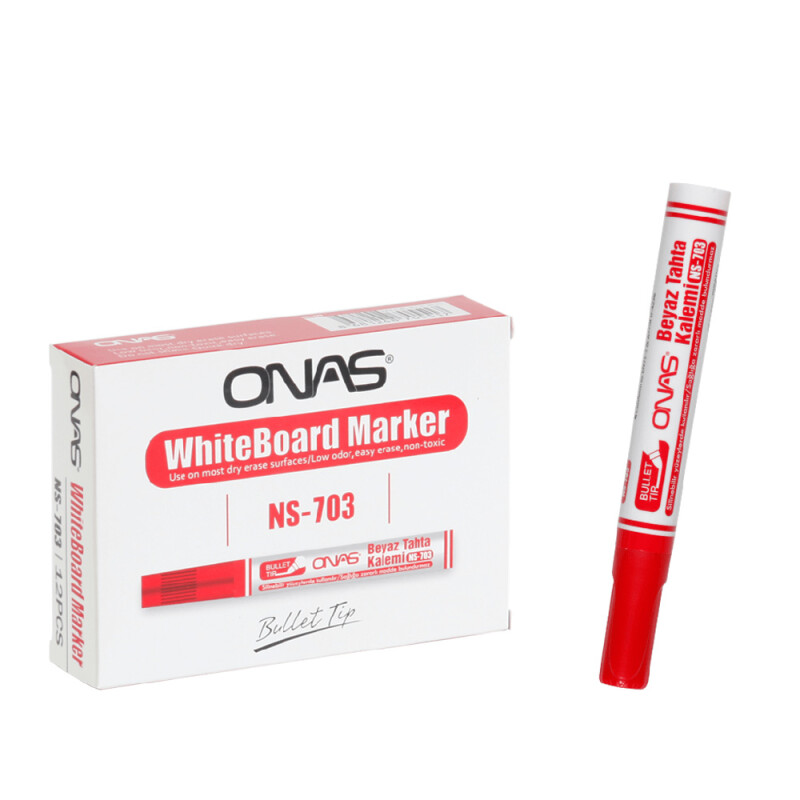 Onas Ns-703K Tahta Kalemi Kırmızı - 1