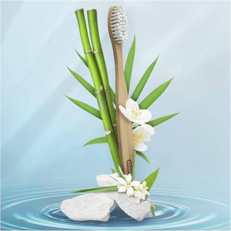 Oral-B Pro-Expert CrossAction Antiplak Bambu Diş Fırçası Manuel Orta - 3