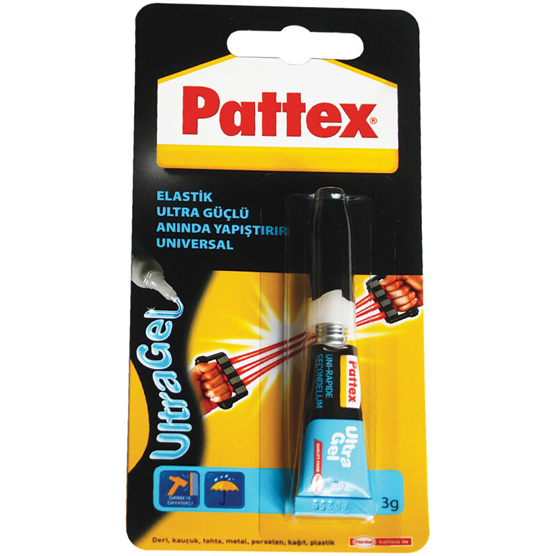 Pattex 1505805 Ultra Gel Süper Japon Yapıştırıcı 3gr - 1