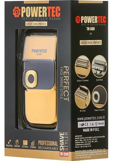 Powertec TR-550 Sakal Kesme Makinesi - 2