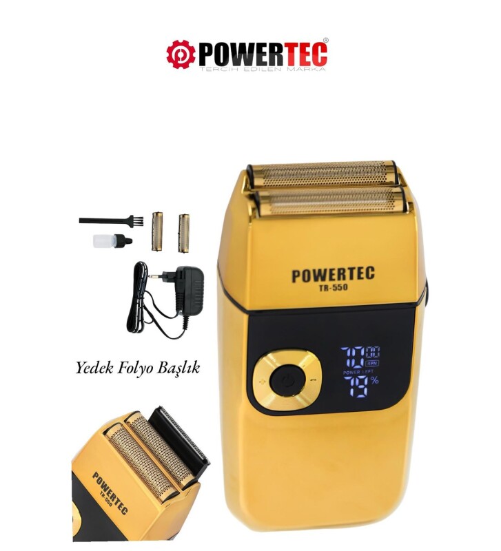 Powertec TR-550 Sakal Kesme Makinesi - 1