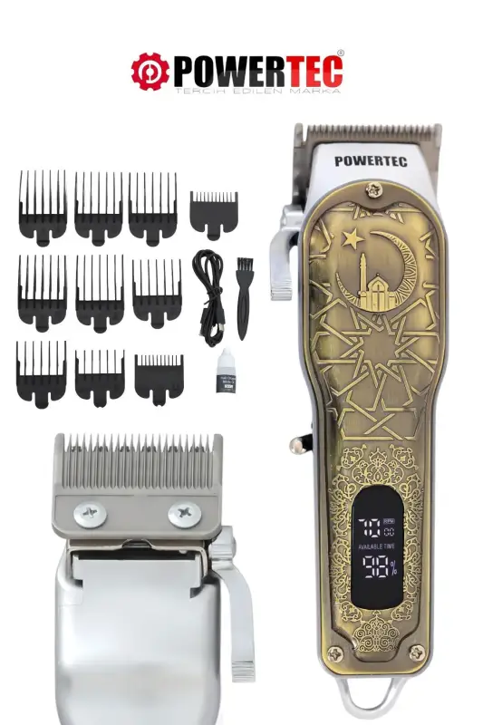 Powertec TR-6600 Profesyonel Saç Tıraş Makinesi - 1