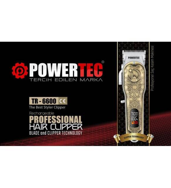 Powertec TR-6600 Profesyonel Saç Tıraş Makinesi - 2