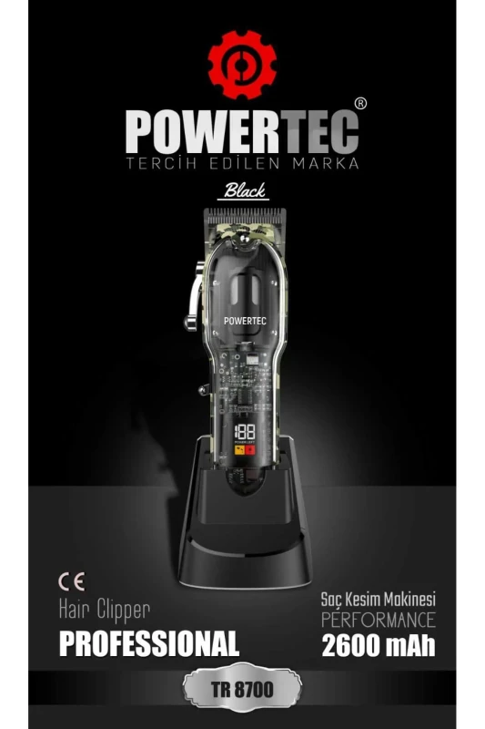 Powertec TR-8700 Tıraş Makinesi - 1