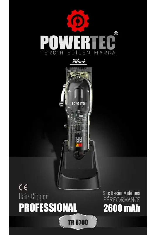 Powertec TR-8700 Tıraş Makinesi - 1