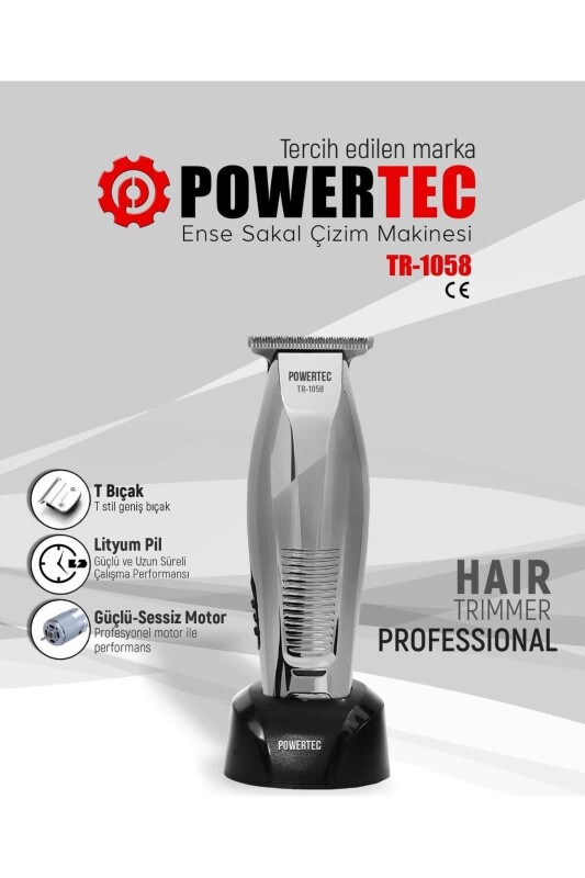 Powertech TR-1058 Ense, Sakal Düzeltme Makinesi - 1