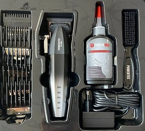 Powertech TR 4100 Profesyonel Saç Tıraş Makinesi - 2