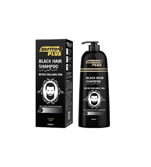 Softto Plus Siyahlatan Şampuan 350 Ml - 1
